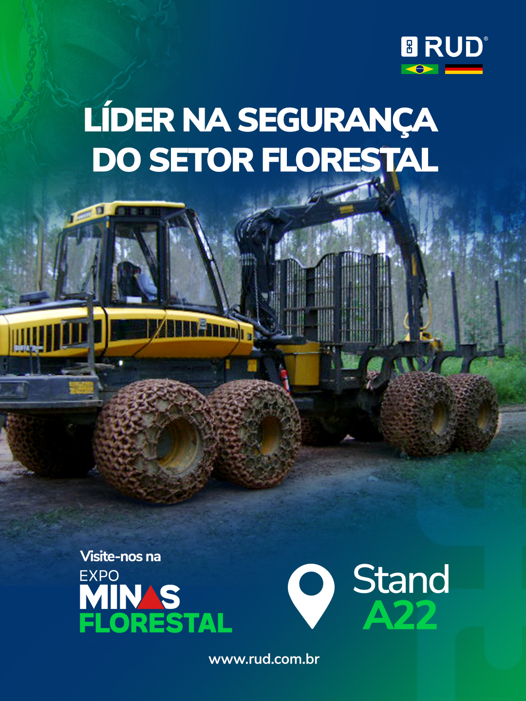 RUD marca presença na EXPO MINAS FLORESTAL