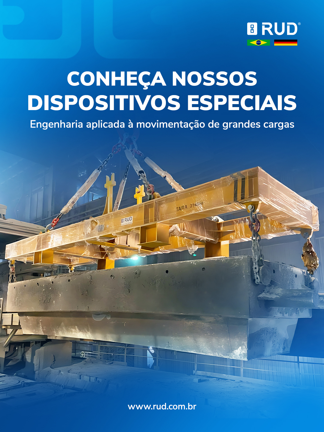 Dispositivos Especiais de Içamento: o que são, como funcionam e quando usa?