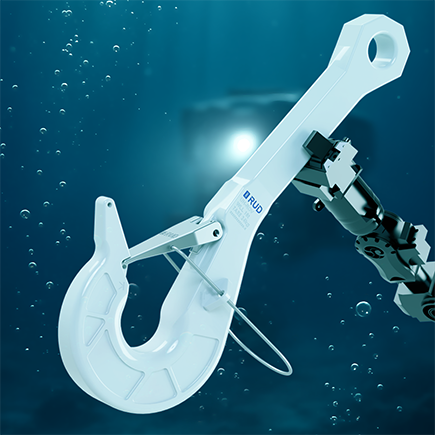 imagem gancho subsea para aplicações submarinas uh-rov